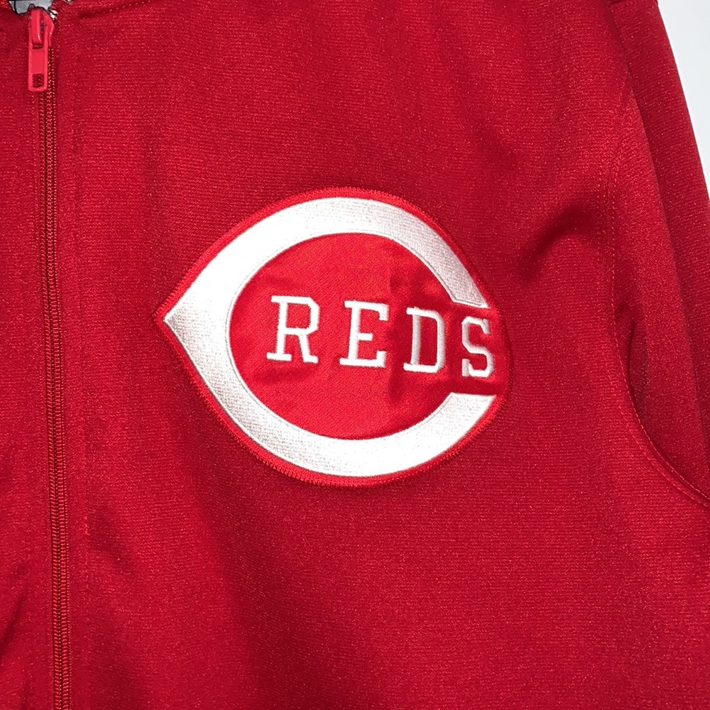 Authentic Mitchell & Ness Reds Cooperstown Jacket varsity adult unisex 48XL - Picture 2 of 8